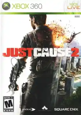 Just Cause 2 (USA) box cover front